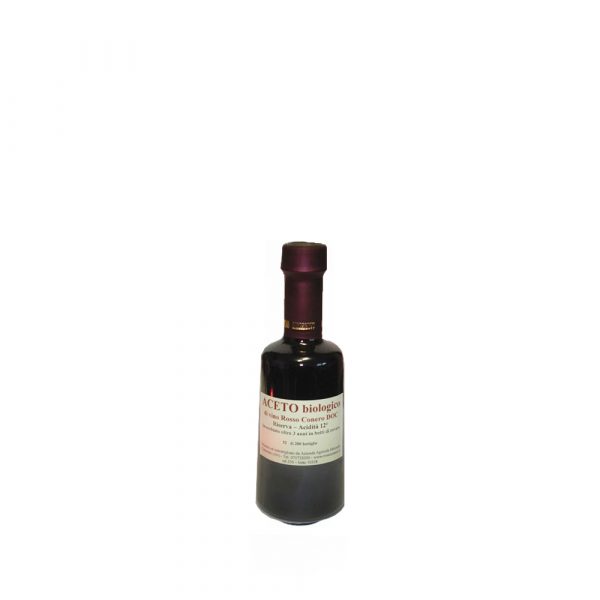 Aceto di Vino Rosso Conero Biologico Riserva